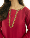 Ayzel - 3 Piece Embroidered Dress