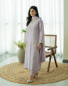 Meerab - 3 Piece Embroidered Dress