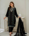 Aleena - 3 Piece Embroidered Dress