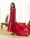 Ayzel - 3 Piece Embroidered Dress