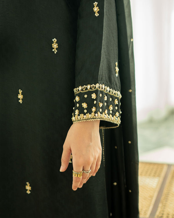 Neelofar - 3 Piece Embroidered Dress