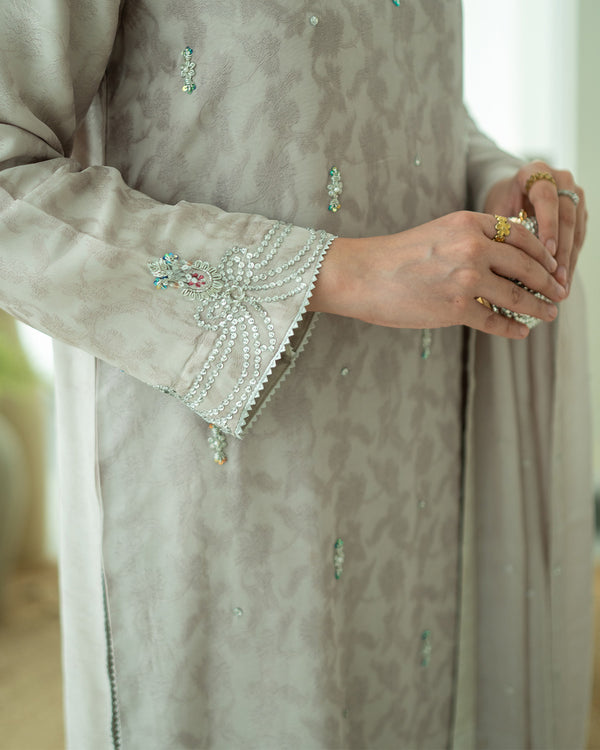 Nazneen - 3 Piece Embroidered Dress