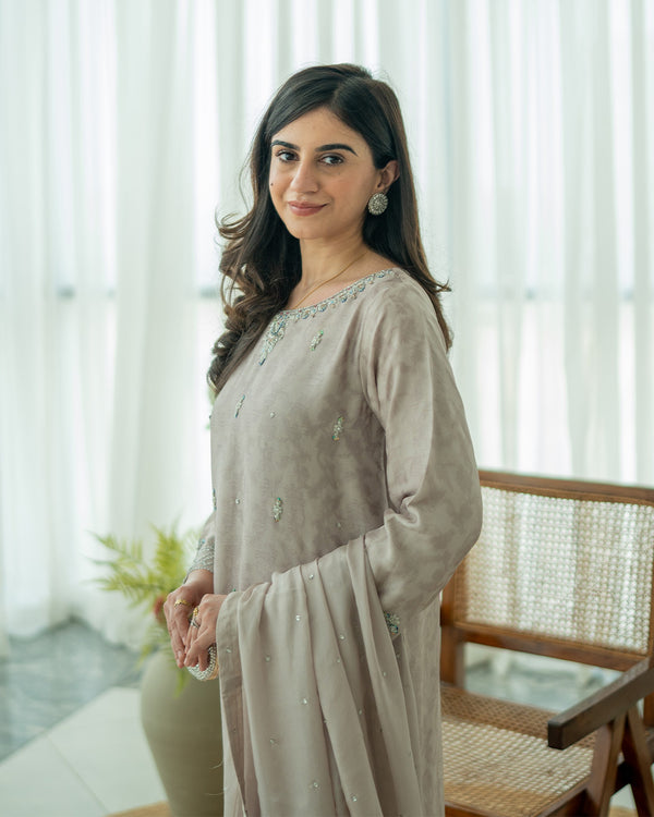Nazneen - 3 Piece Embroidered Dress