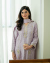 Meerab - 3 Piece Embroidered Dress