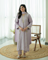 Meerab - 3 Piece Embroidered Dress