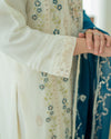 Haya - 3 Piece Embroidered Chiffon Dress